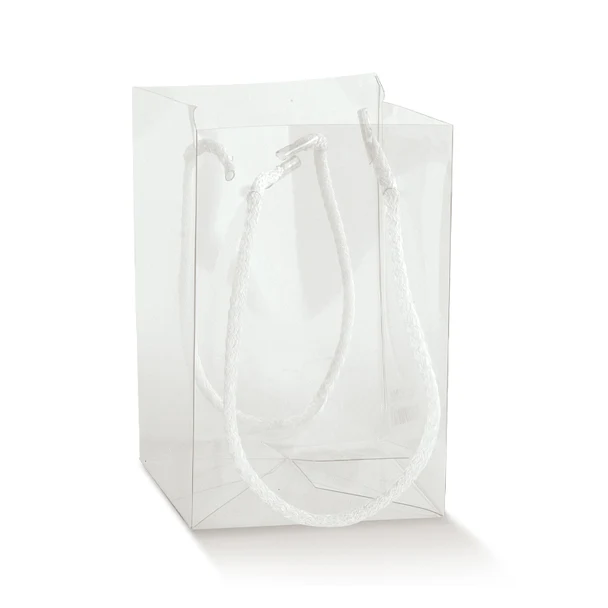 Shopper Box in PET Trasparente 90 x 90 x 140 mm - 10 pezzi