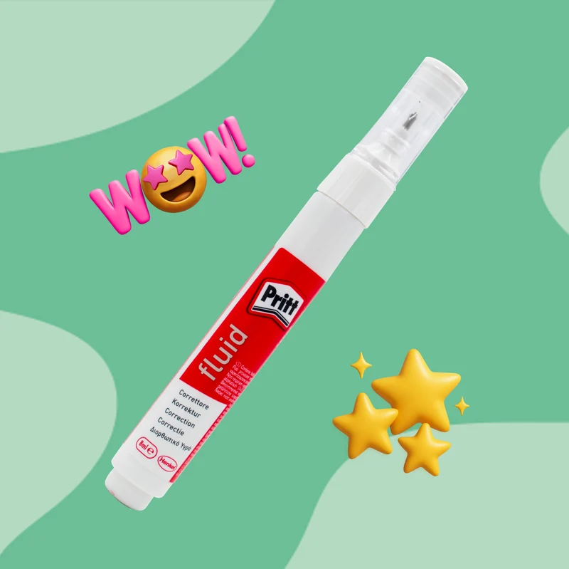 Correttore a Penna Pocket Pritt con Punta in Metallo 8 ml