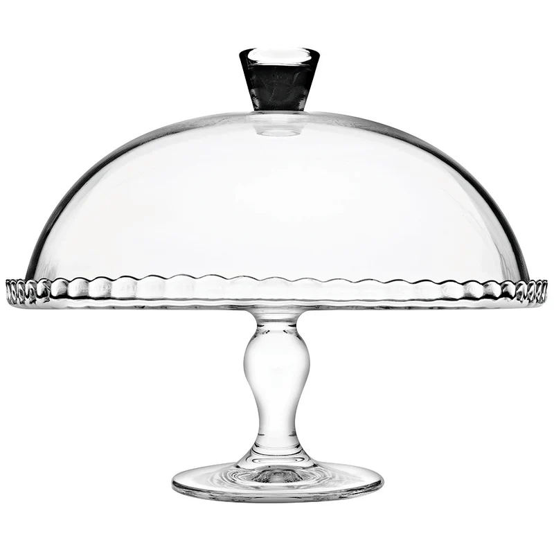 Alzata In Vetro Coperchio 32 Cm 95200 Pasabahce