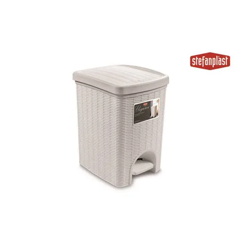 Pattumiera Bagno Elegance 6 Lt Bianca