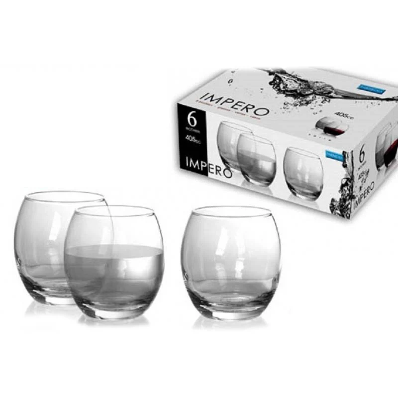 Set 6 Bicchieri Acqua 405cc Impero