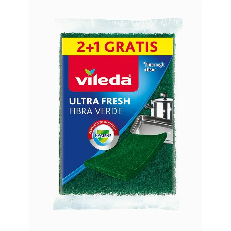 Vileda Spugna Ultrafresh 2+1 Antibatterico