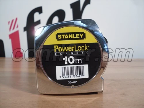 Flessometro 10 metri Stanley Powerlock 33-442