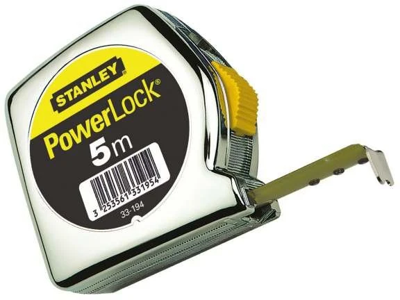 Flessometro 5 metri Stanley Powerlock 33-194