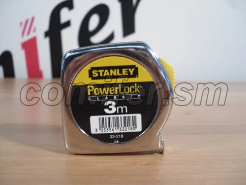 Flessometro 3 metri Stanley Powerlock 33-218