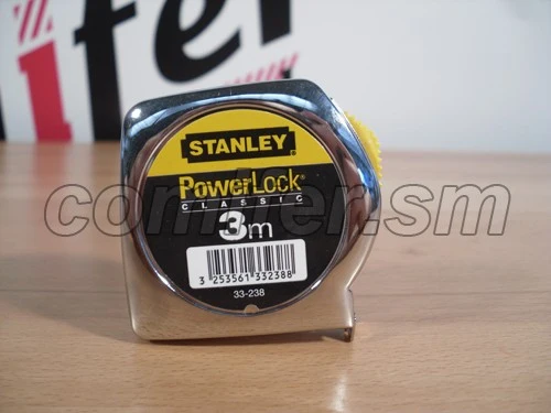 Flessometro 3 metri Stanley Powerlock 33-238