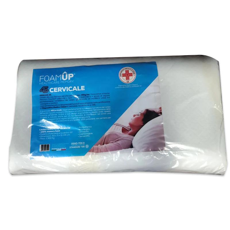 Guanciale Doppiaonda Antibatterico Anallergico