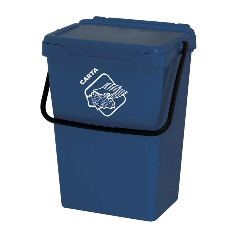 Pattumiera Differenz.Blu 35lt Bs35/B Art Plast