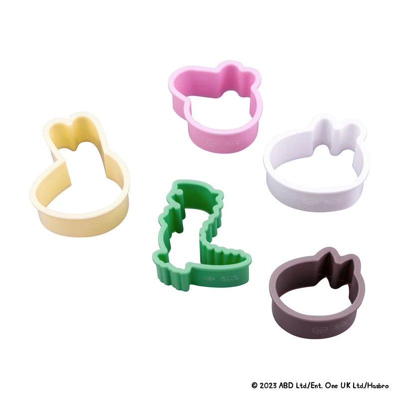 Tagliabiscotti a tema Peppa Pig, 5pz