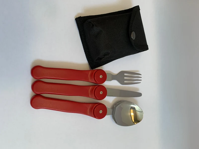 Posate economiche pieghevoli in inox