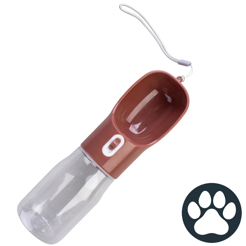 Borraccia portatile per cani, 400 ml
