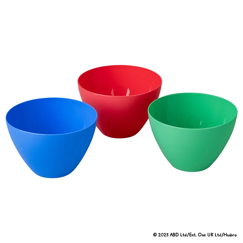 Set Ciotole, 3 pezzi, design Peppa Pig