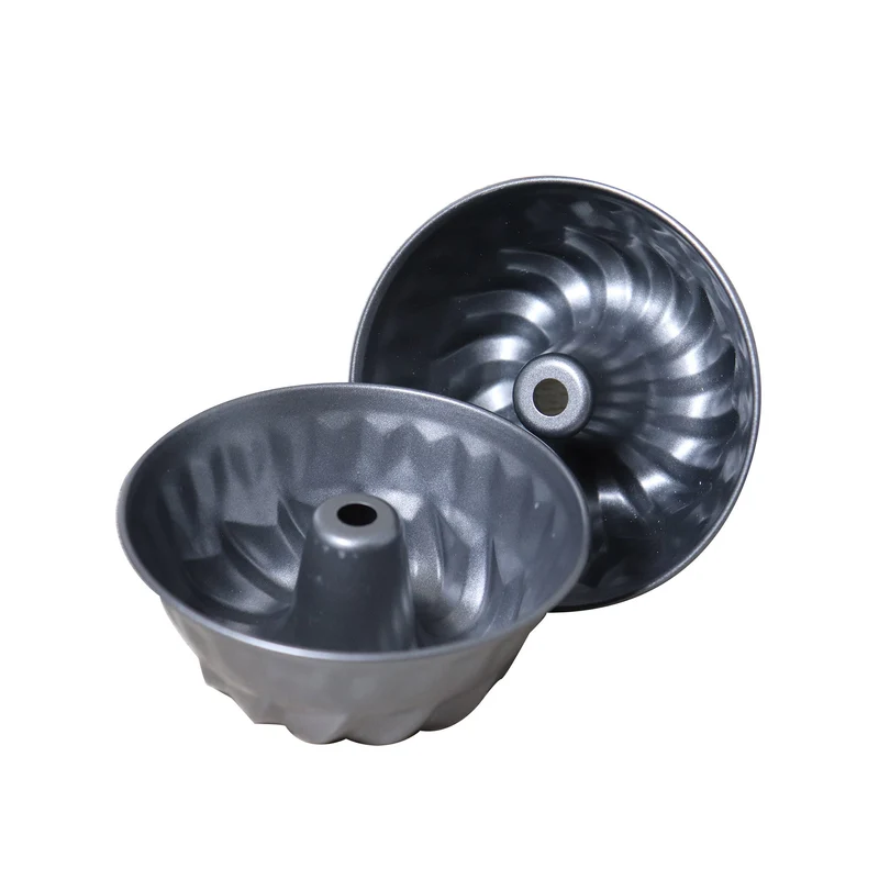Set di 2 stampi mini budino o ciambella