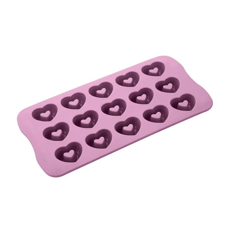 Stampo per cioccolatini a forma di cuore, in silicone