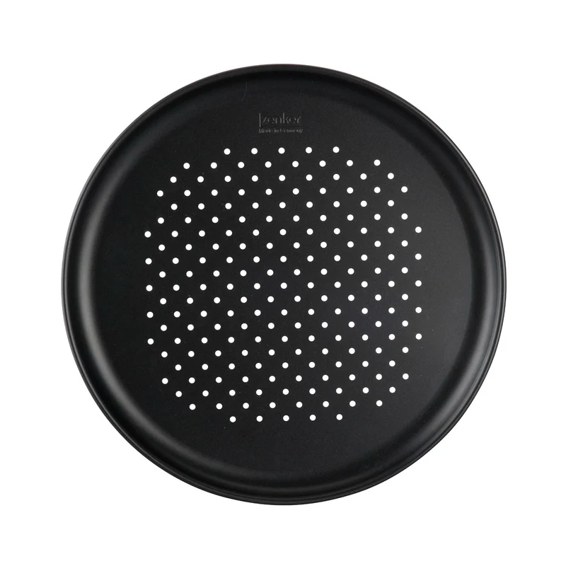 Stampo per pizza forato Ø36 cm Linea Black Metallic