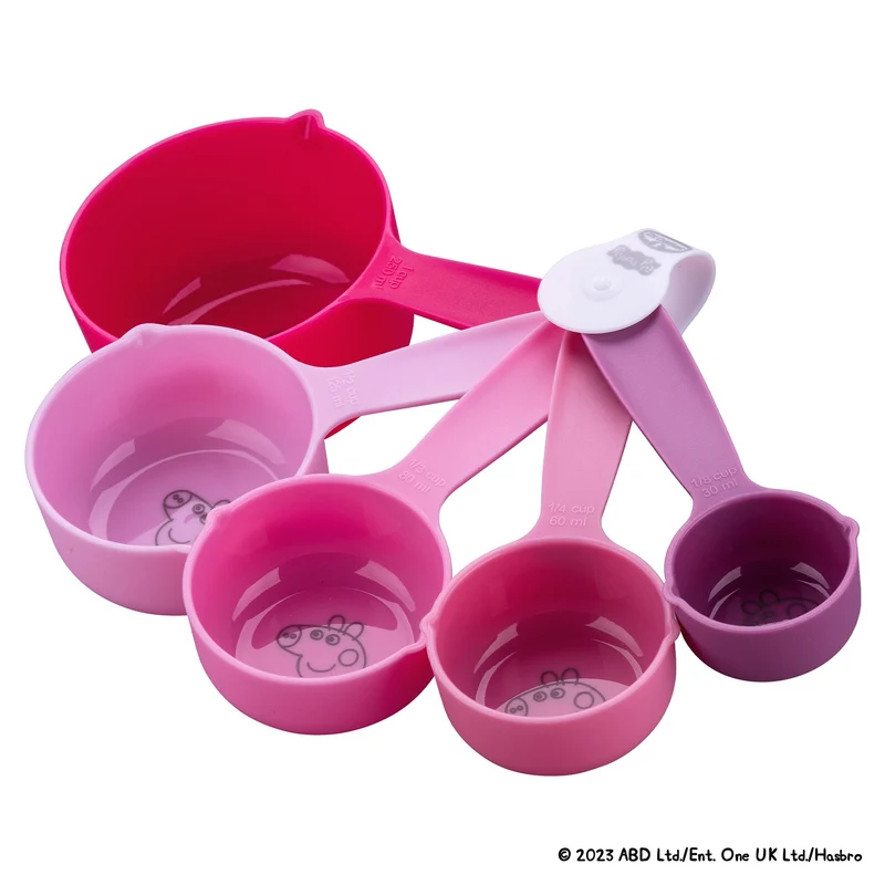 Set di 5 misurini, design Peppa Pig