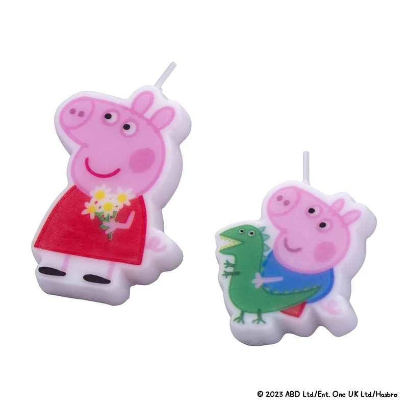 Set Candeline Peppa Pig, 2 pezzi