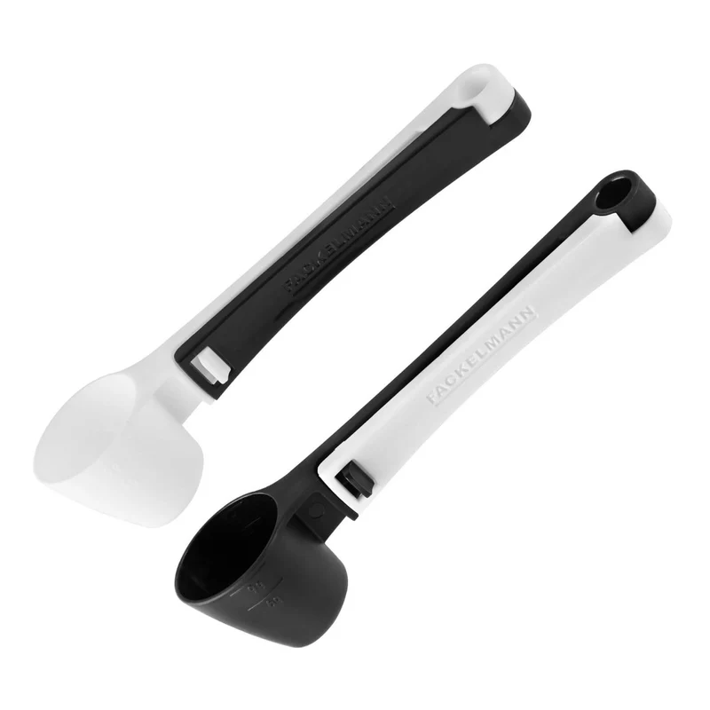 Cucchiaino dosatore 2 in 1, con molletta chiudisacchetto