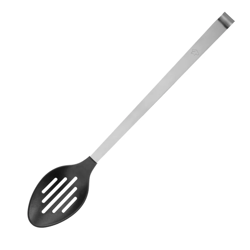 Cucchiaio forato in nylon ed acciaio inossidabile