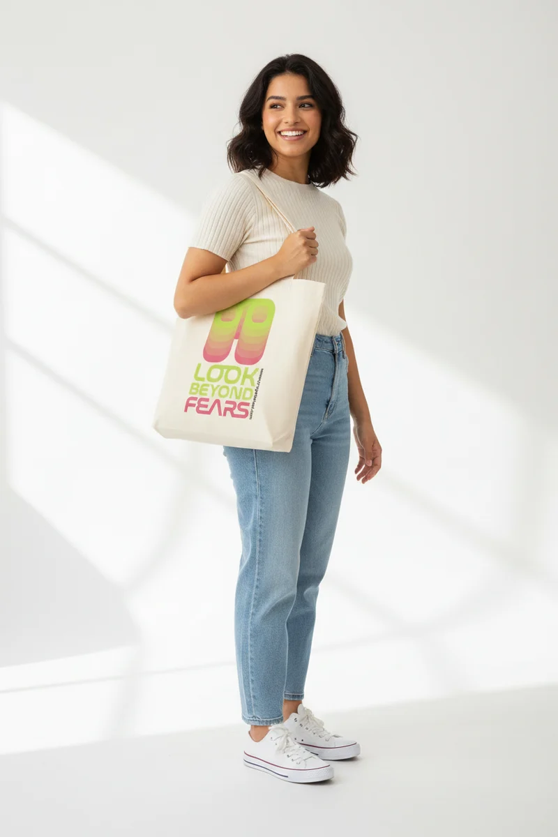 Tote Bag Look Beyond