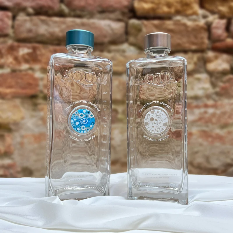 Set Bottiglie Murrina AZZURRA & BIANCA Opaca