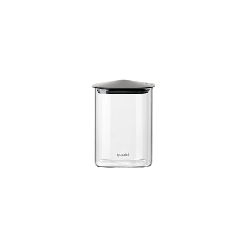 SET 2 SQUARE GLASS JARS "FRESH&STYLE" - M