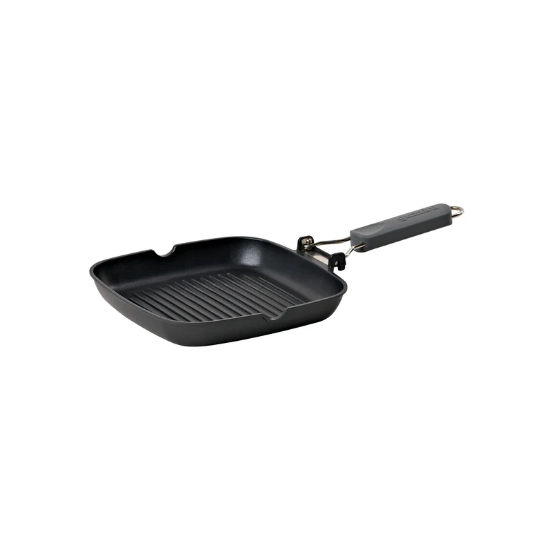 GRILL PAN WITH FOLDABLE HANDLE "COOK&SPECIAL"