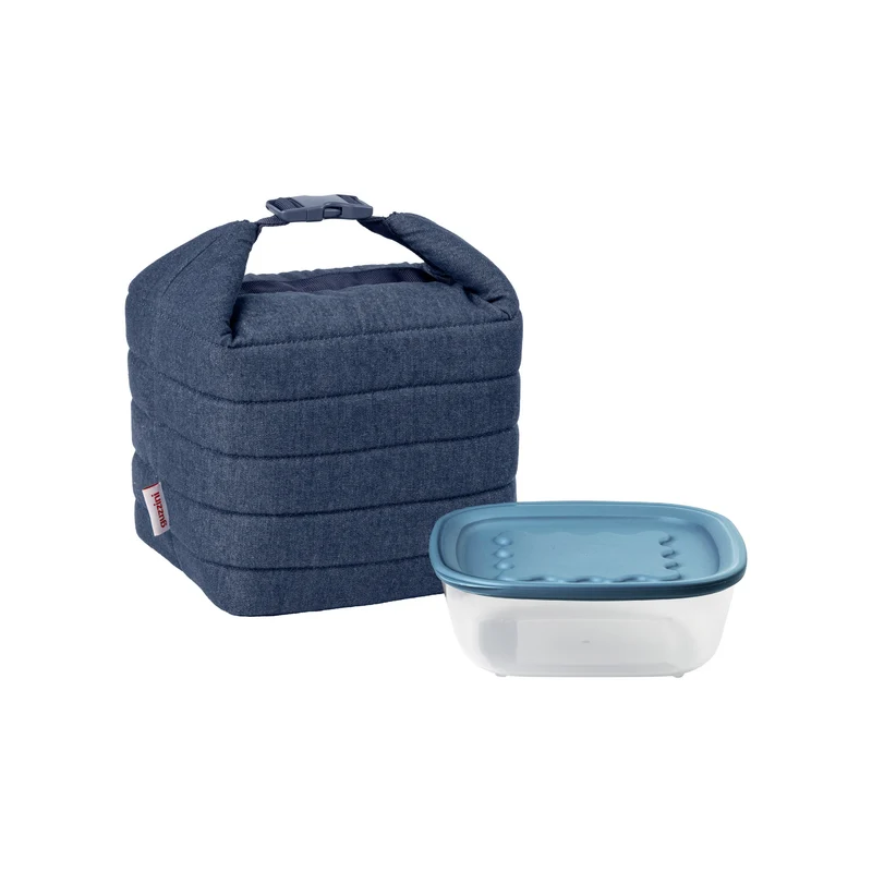 THERMAL BAG AND AIRTIGHT CONTAINER 'HANDY JEANS' "ON THE GO"