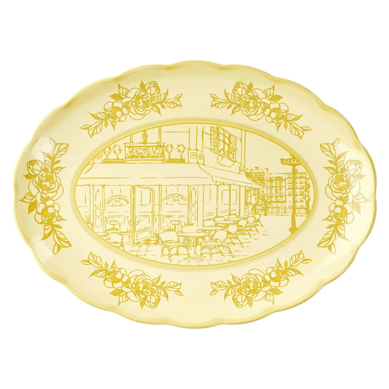 LARGE OVAL SERVING DISH "JOSEPHINE"