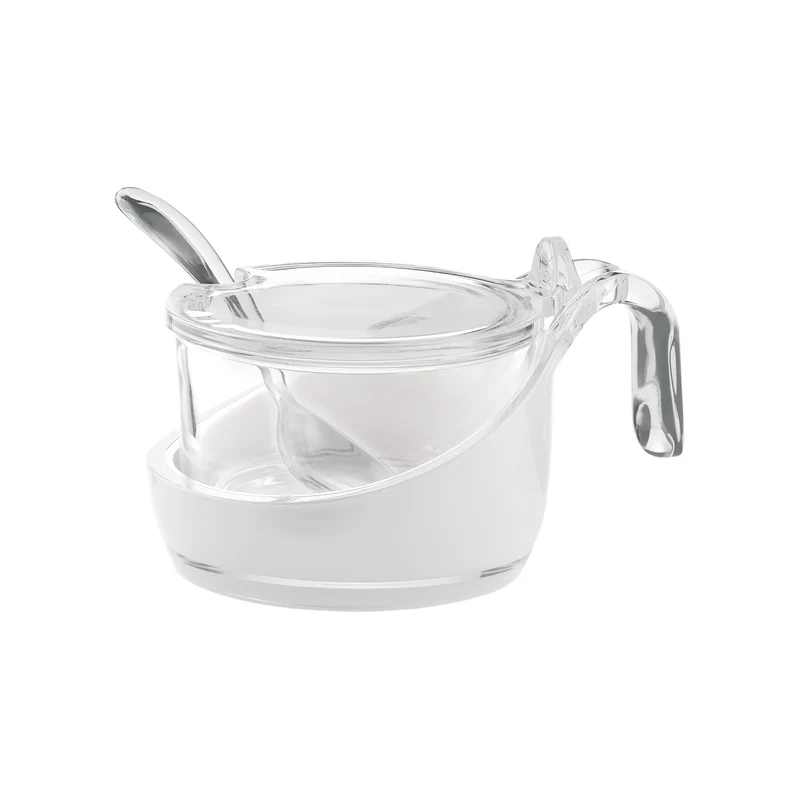 TWO-TONE PARMESAN SERVER WITH TEASPOON "EVERYDAY"