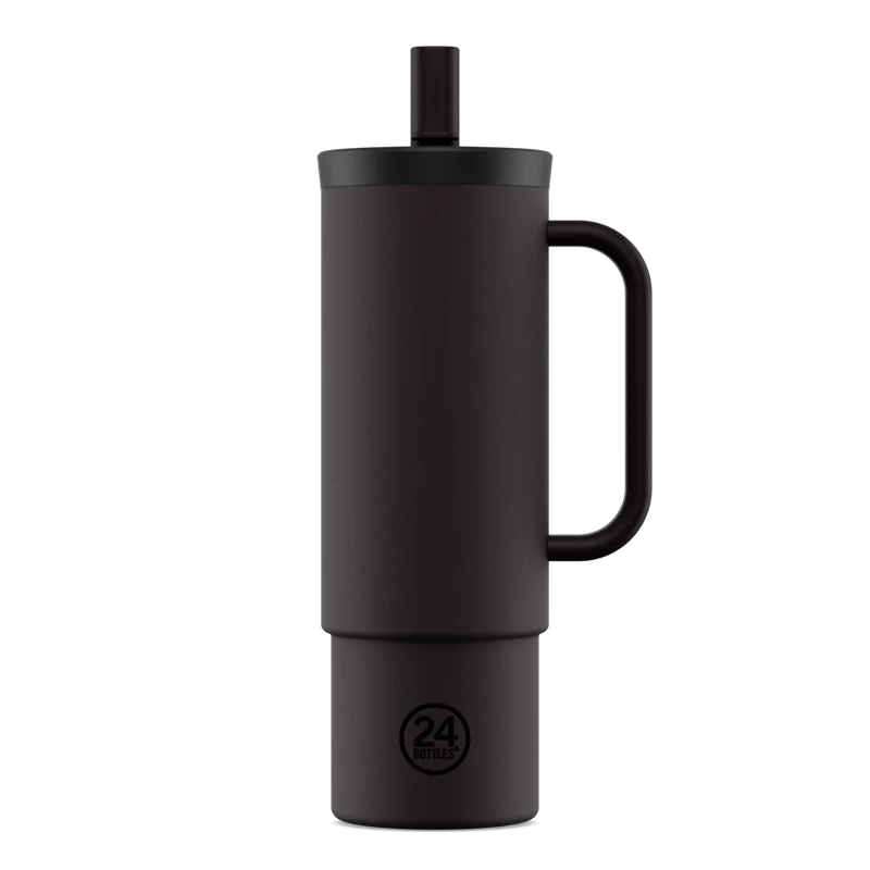 Straw Cup | Tuxedo Black - 800 ml