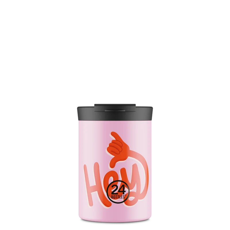 Travel Tumbler | Hey! Pink - 350 ml