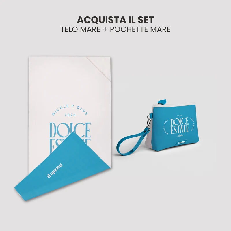 Telo Mare & Pochette Set - Dolce Estate