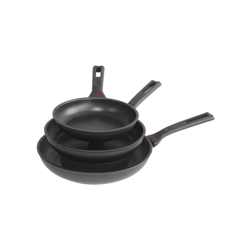 SET OF 3 FRYING PANS ø20-24-28CM ''COOK&PLUS''