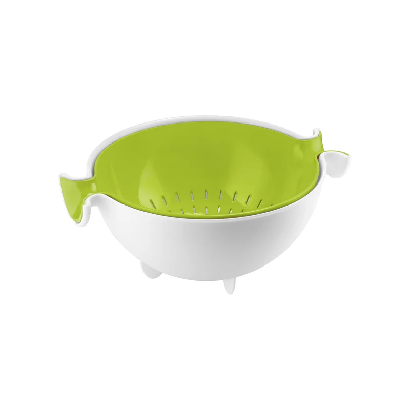 COLANDER AND BOWL SET 'SPIN&DRAIN' "PREPARATION"