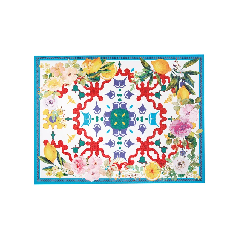 PLACEMAT "FLOWER&LEMON"