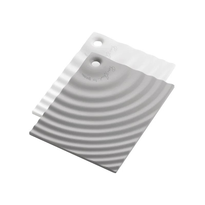 SET 2 CUTTING BOARDS WITH BASE "ICONS"