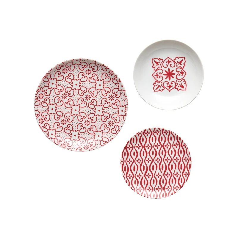 SET OF 6 PLACE SETTINGS 'LE MAIOLICHE' "TIFFANY"
