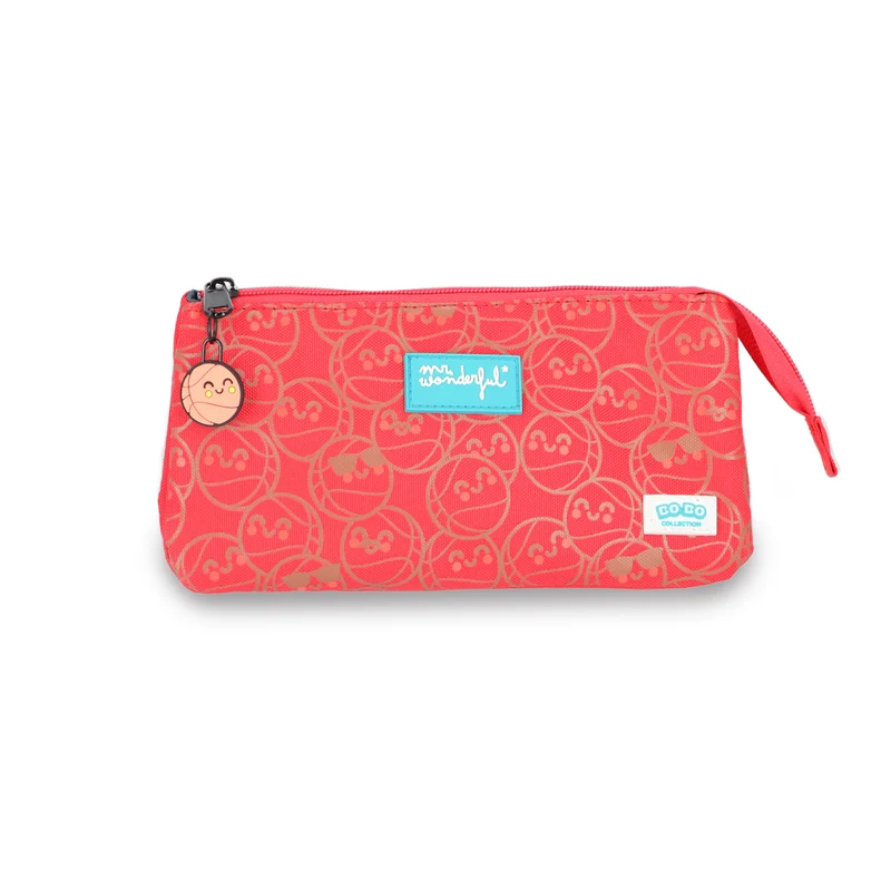 Estuche triple Bo-Bo - Baloncesto