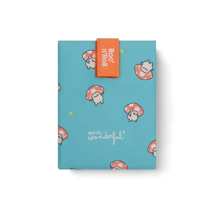 Sandwich roll bag Boc'n'Roll Roll'eat x Mr. Wonderful - Mushrooms