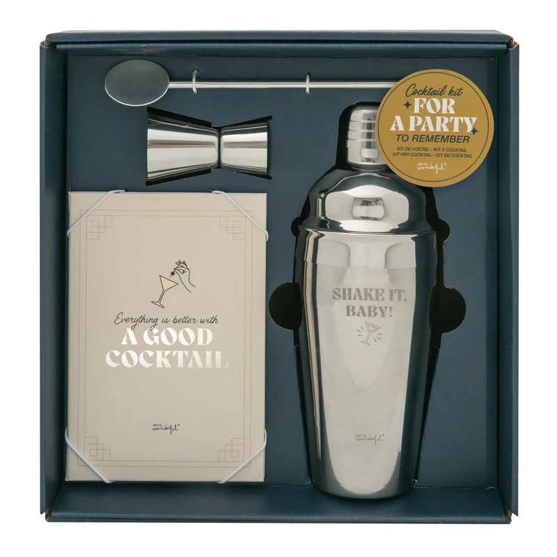 Cocktail kit for a party to remember