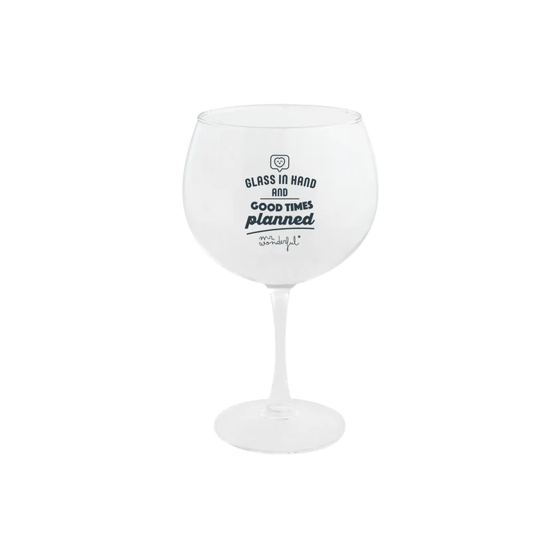 Balloon glass - Glass in hand and good times planned
