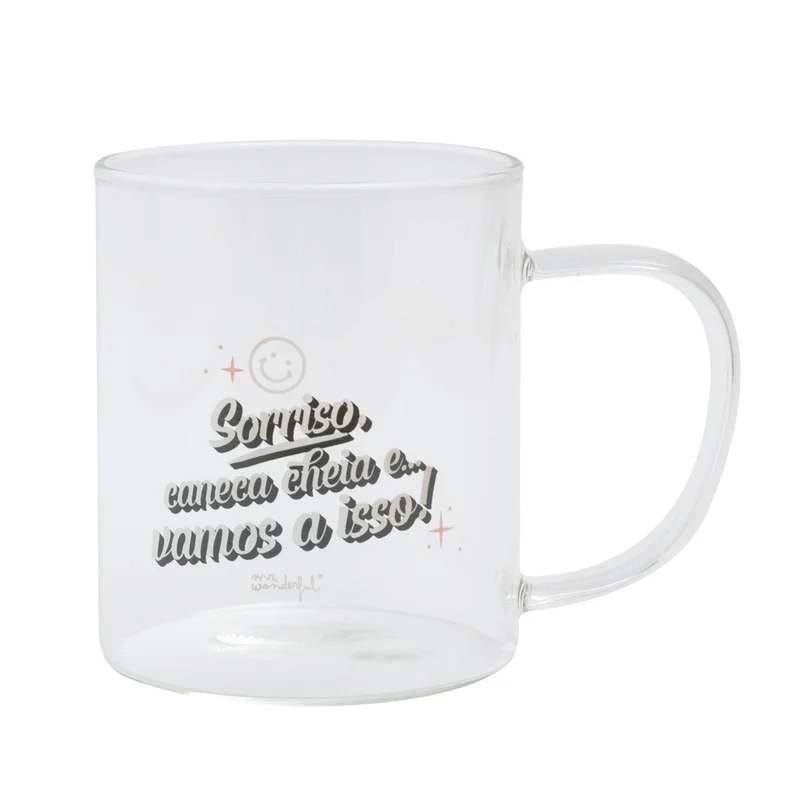 Caneca - Sorriso, caneca cheia e... vamos a isso!
