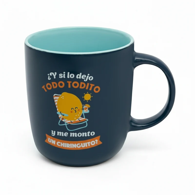 Taza - ¿Y si lo dejo todito y me monto un chiringuito?