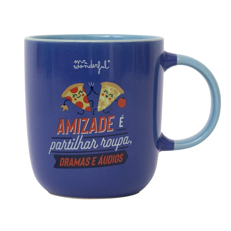 Caneca - Amizade é partilhar roupa, dramas e áudios