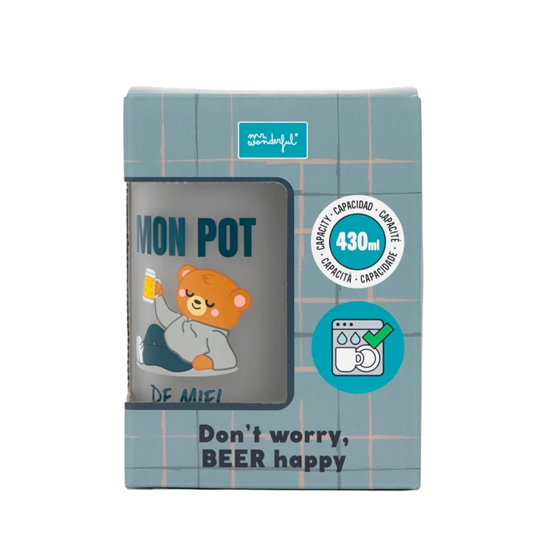Chope de bière - Mon pot de miel