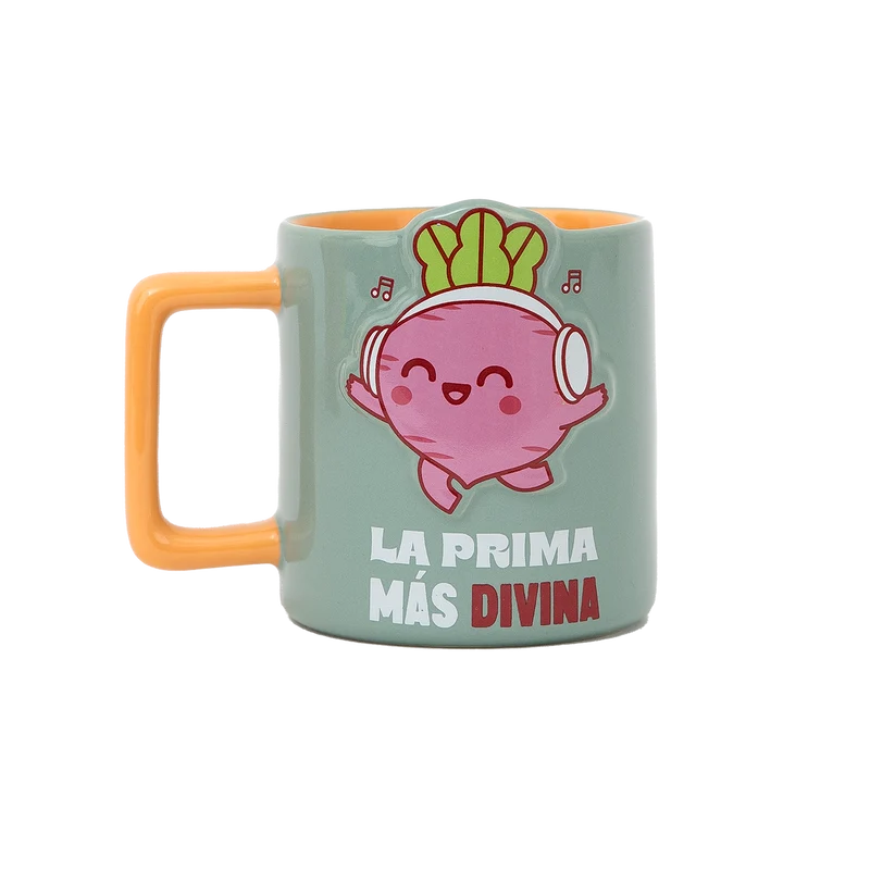 Taza 3D remolacha - La prima más divina