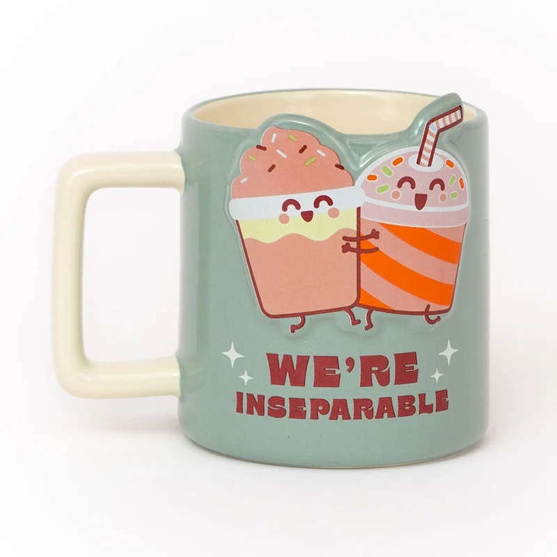 Taza 3D batidos - We’re inseparable