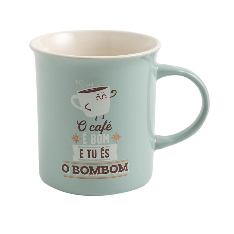 Caneca - O café é bom e tu és o bombom