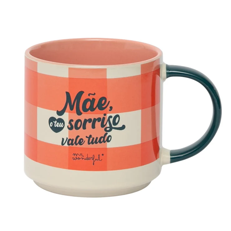 Caneca - Mãe, o teu sorriso vale tudo